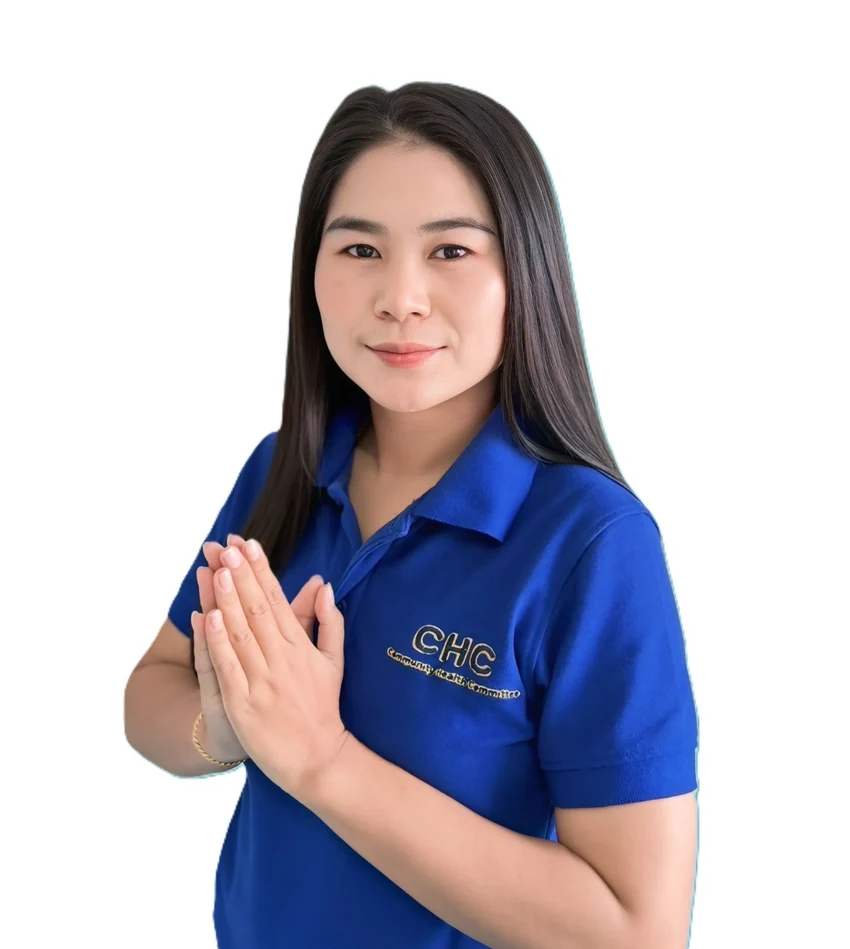 เจ้าหน้าที่ CHC พร้อมให้ข้อมูลสุขภาพ
